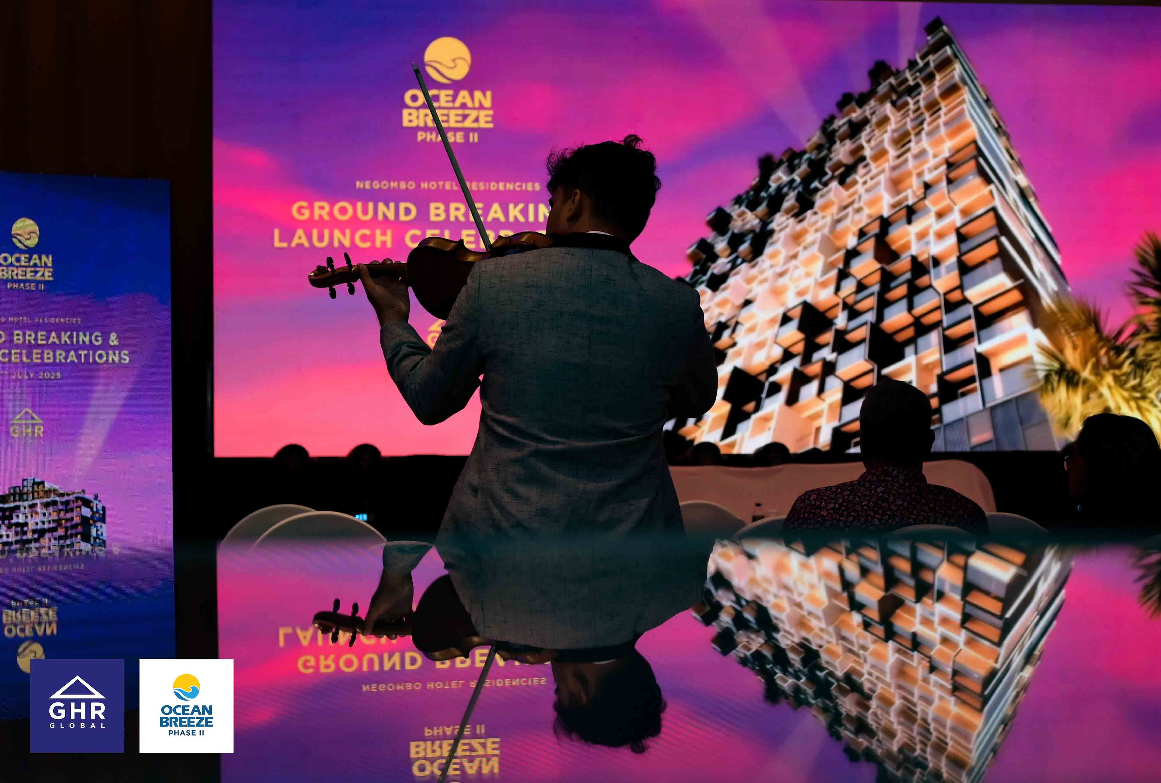 Ocean Breeze Negombo Phase 2 Grand Launch Night - 18th July 2025