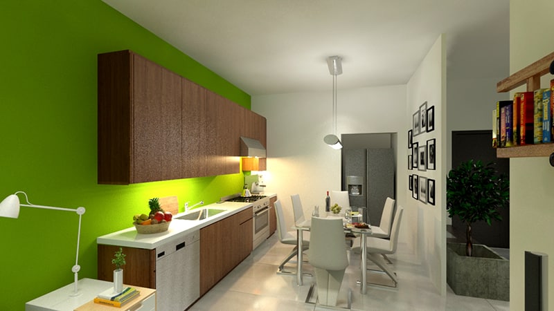 An image of a kitchen interior
