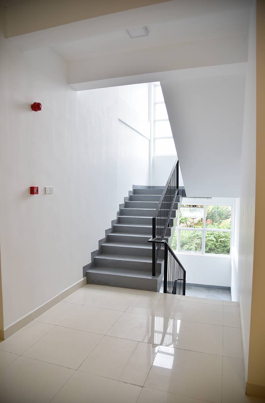 An image of a stairwell