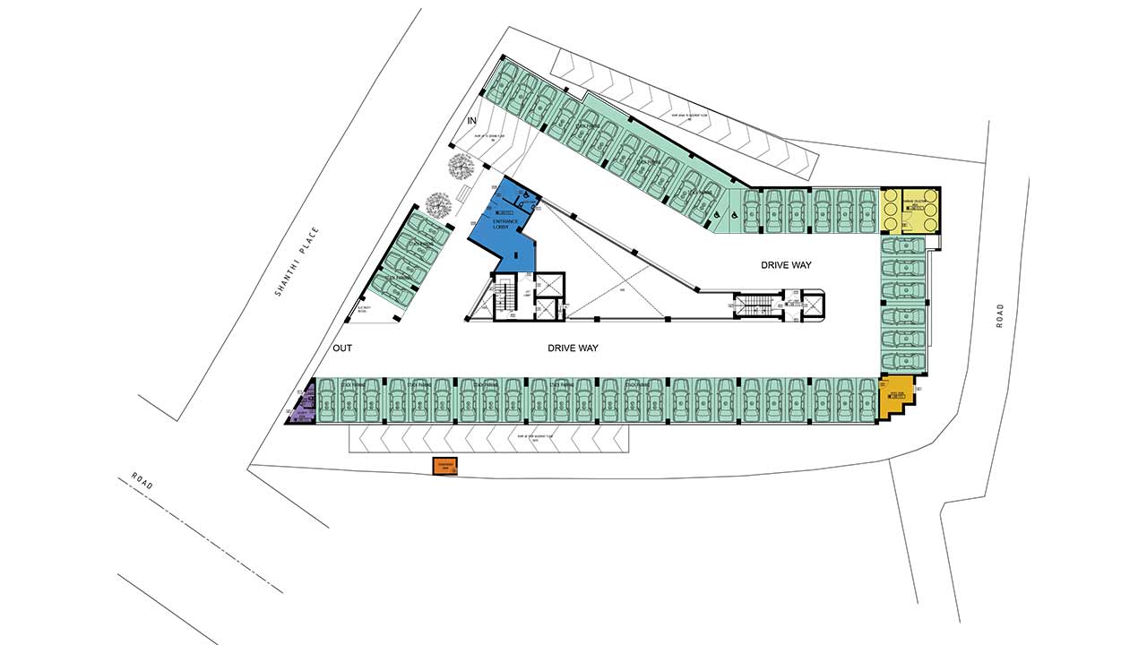 An image of the Aurora residencies floor plan